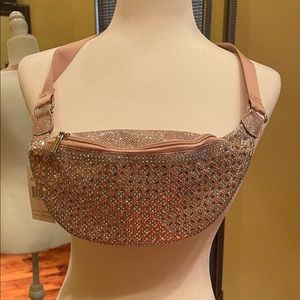 Sparkly Rose Gold Fanny Pack
